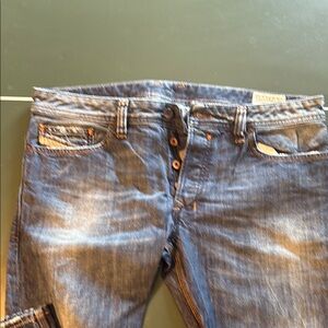 Diesel Men's Straight Jeans - Blue